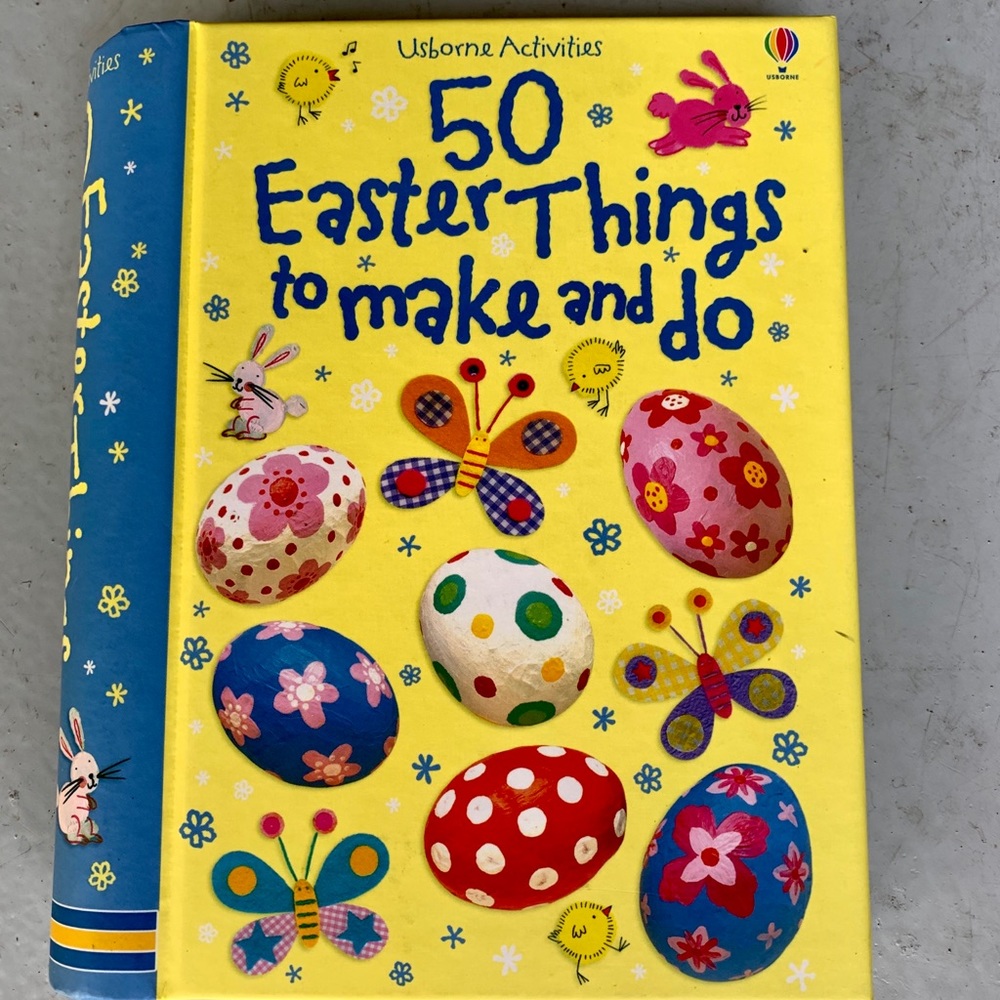Usborne Easter Things to make him do spiral-bound
